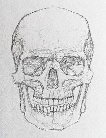 How to Draw a Skull